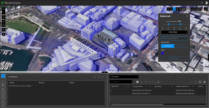 Takina Building in Wellington 3d geospatial shadow analysis
